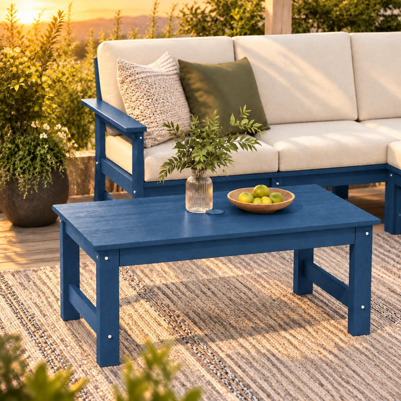 LIKEPAY Coffee Table - Navy